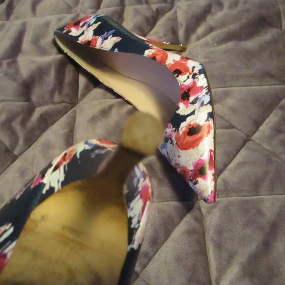 kate spade colorful high heels sz  8.5 M  in real good shape 4" heels - Picture 3 of 5